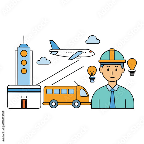 Airports offer travelers check-in, baggage handling, lounges, dining, duty-free shops, transport links, and assistance to make journeys smooth and comfortable.
