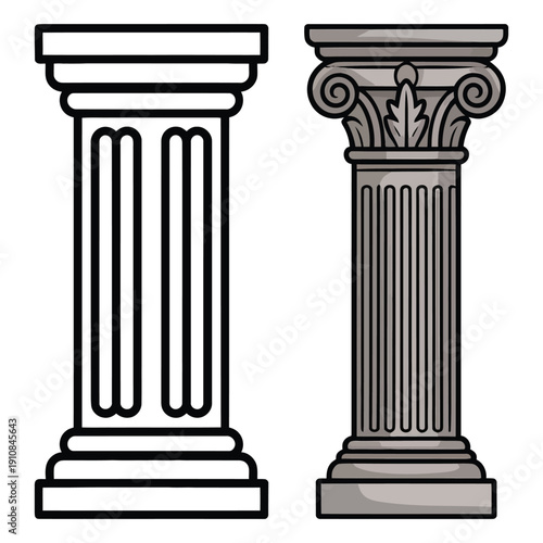 ancient greek column
