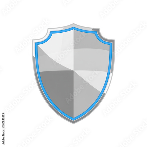 Gray and blue shield symbol protection isolated on a transparent background Free Download Gray and blue shield symbol protection isolated on a transparent background - GFXLoad