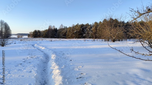 river in winter