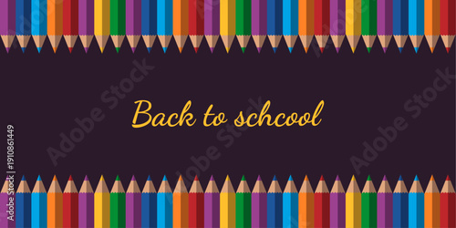 colored pencils on a white background