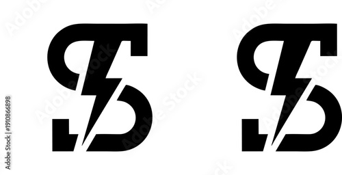 Creative Letter S Logo Design with Lightning Bolt Symbol, Abstract Vector Icon for Electrical Energy, Power Speed, Fast Charging Service, and Modern Tech Startup Brand Identity.
