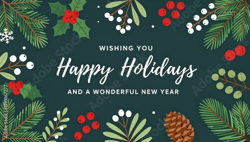 christmas greeting card