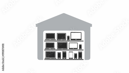 House Interior Furniture Layout Design.