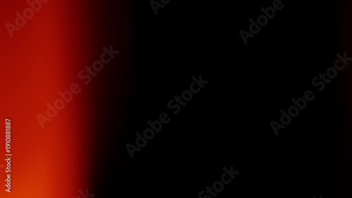 Red Color Cinematic Light Leaks Overlay Background.