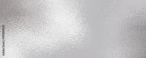 Silver metal effect foil. Silver texture. Gradient background. Metal surface print. Glitter backdrop. Silver plate. Shine design invitation, wedding greeting, cards, prints.