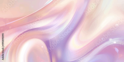 An abstract pink background features soft flowing waves and purple smoke textures with a light motion design for a colorful silk wallpaper backdrop