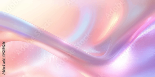 Abstract pink and blue background with soft flowing silk waves and wavy satin texture lines in a colorful motion design wallpaper illustration