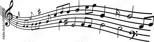 Guinea Pig Silhouette Set in Black and White, Cute Rodent Vector Illustration Collection for Pet Design and Animal Graphics