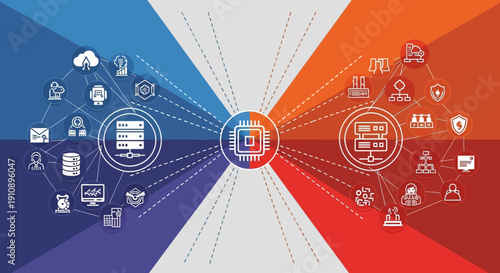 Network infrastructure and technology connections