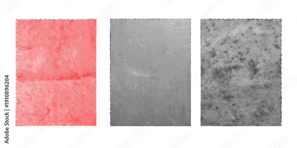 Fototapeta premium Grunge halftone dots background set.Texture Vector.Dust Overlay Distress Grain ,Simply Place illustration over any Object to Create grungy Effect .abstract,splattered, dirty, texture for your design. 