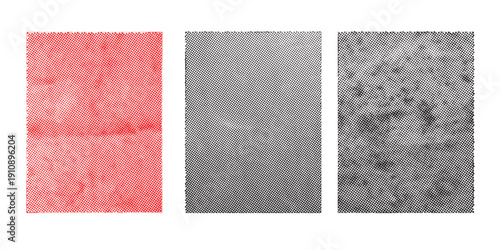 Grunge halftone dots background set.Texture Vector.Dust Overlay Distress Grain ,Simply Place illustration over any Object to Create grungy Effect .abstract,splattered, dirty, texture for your design. 