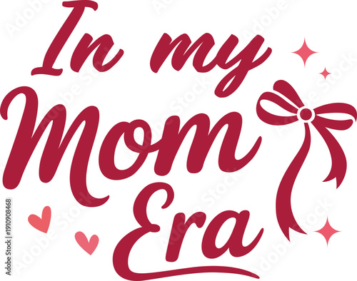 In my MOM era t-shirt design.