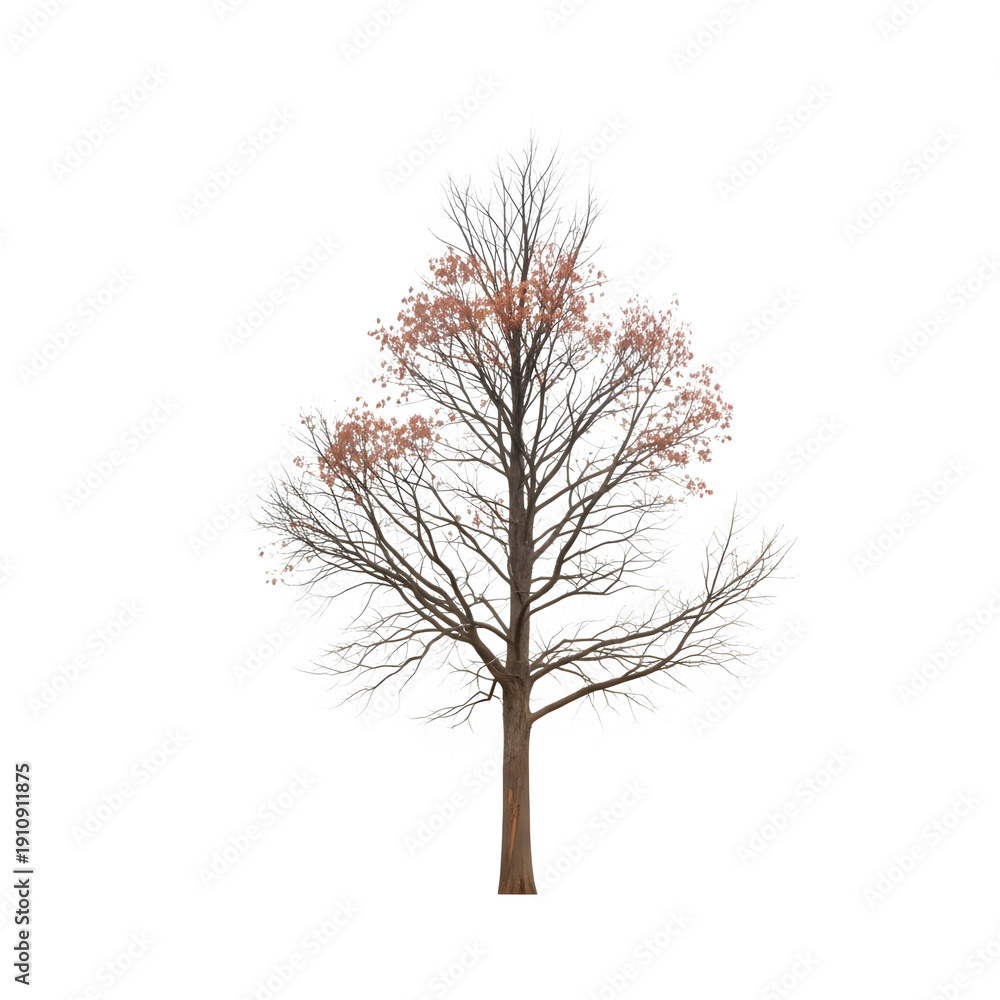 Obraz premium A tree with pink blossoms against a dark background