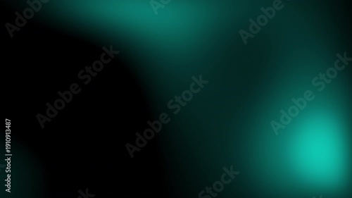 Abstract Cyan Soft Gradient Blurred Light 4K Seamless Loop Background.
