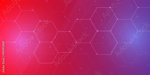  Background  tecnology with red blue fucturistic vector 10
