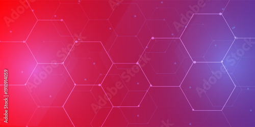  Background  tecnology with red blue fucturistic vector 10