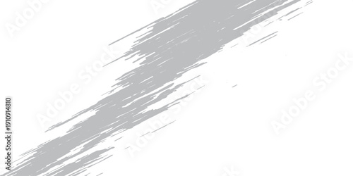 An abstract grunge background vector illustration featuring a dark ink brush texture with paint splatters and a dirty paper stain pattern for a landscape art design