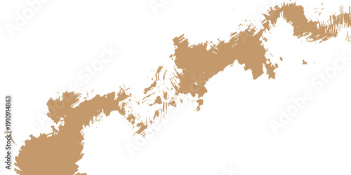 Golden abstract vector background featuring a 3d world map illustration with golden lines defining the geography and silhouettes of each continent and nation