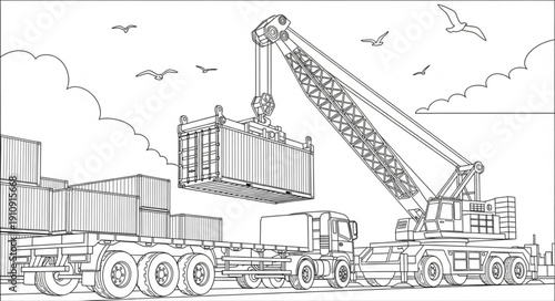 Ancient Greek Temple Construction Site.