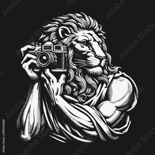 Lion Photographer: Capturing Moments with Feline Focus and Artistic Flair.