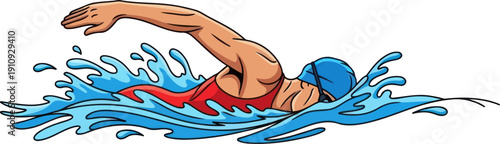 Flexible male tennis player stretching legs on court to prevent injury before a tournament