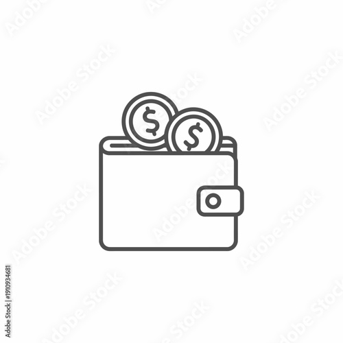 A wallet filled with coins and cash symbolizing money management and savings.