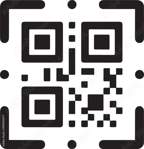 unique QR code icon
