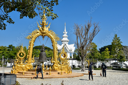 Wat Rong Khun or White Temple, Chiang Rai, Tailandia