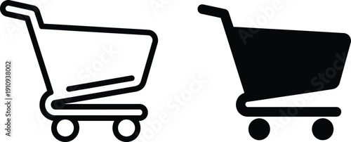 Shopping cart icons