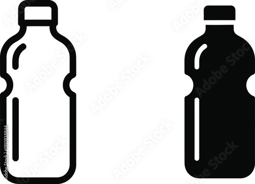 Water Bottle Icons