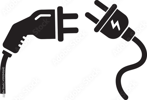 electric plug and socket connection