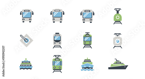 Collection of Various Medical Equipment Icons.