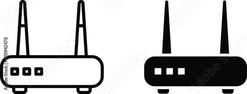Wireless Router Icons