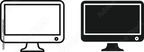 Computer Monitor Icons