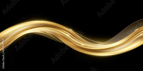 This dynamic abstract background vector illustration features flowing blue and black wave lines to create a motion-filled wallpaper design with a textured light energy pattern for a modern business ba