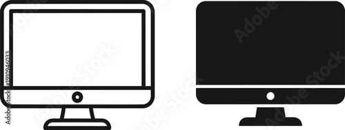 Computer Monitor Icons