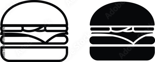 Burger icons