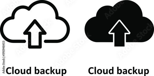 Cloud Backup Icons
