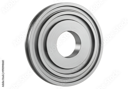 A high-quality ball bearing with precise engineering and smooth surface finish.