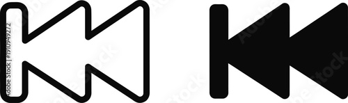 Play and Pause Media Control Buttons