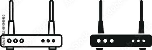 Wireless Router Icons