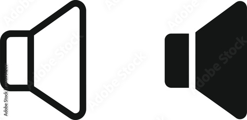 Volume Control Speaker Icons