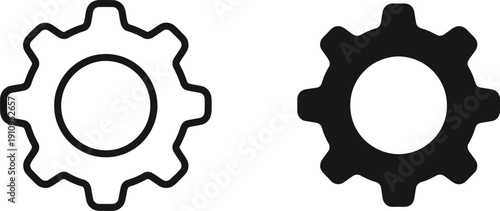 Gear icons