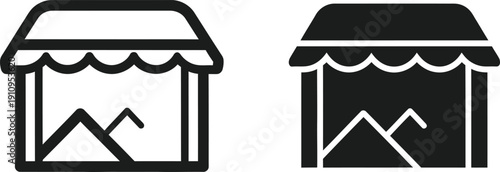Storefront Awning Icons