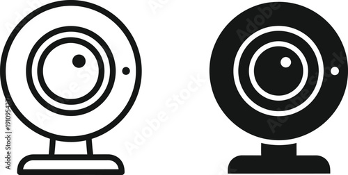 Webcam Icon Set