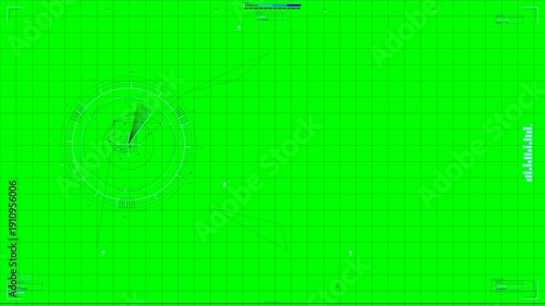 Hud animation for webdesigner in scifi space with digital elements showing data visualization and user interface design functions