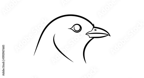 Minimalist flat illustration of a growing plant in a pot, concept of growth and development