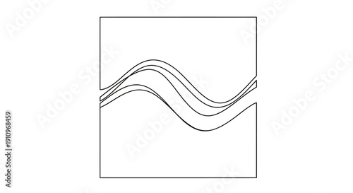 Stylized green sprout emerging from cracked dry earth, symbolizing hope, growth, and new beginnings in a barren landscape.