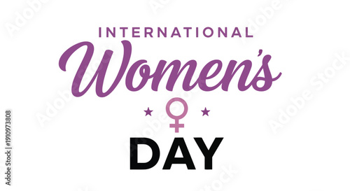 International Women's Day: A symbolic visual celebrates the strength and empowerment of women, honoring the achievements and progress. 